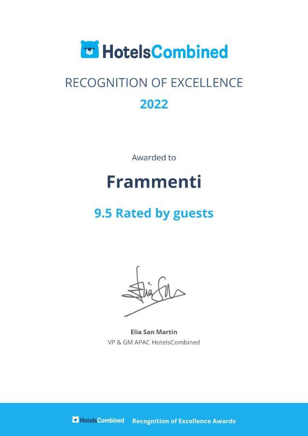 Frammenti 호텔 마테라 외부 사진